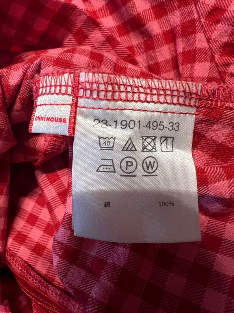 ミキハウス　【チエコサク】ワンピース 100cm