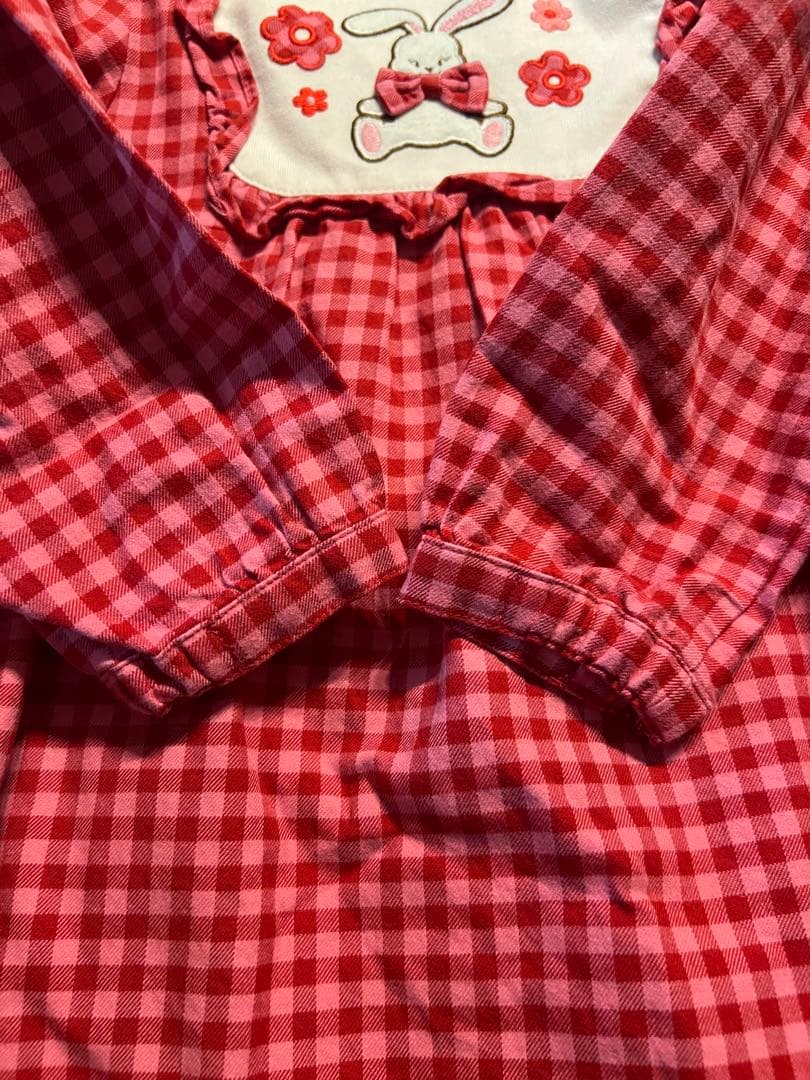 ミキハウス　【チエコサク】ワンピース 100cm