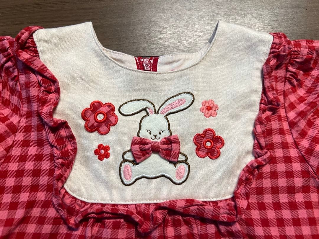 ミキハウス　【チエコサク】ワンピース 100cm