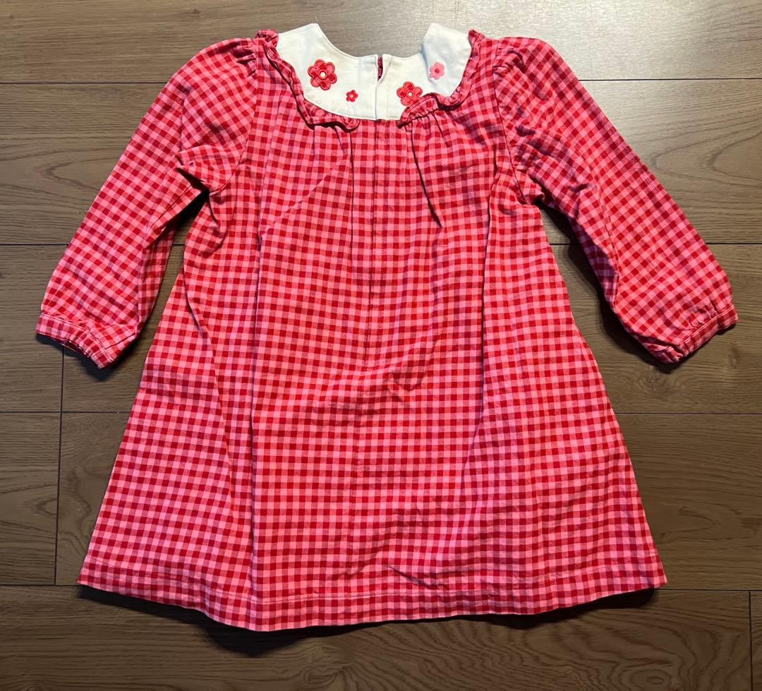 ミキハウス　【チエコサク】ワンピース 100cm