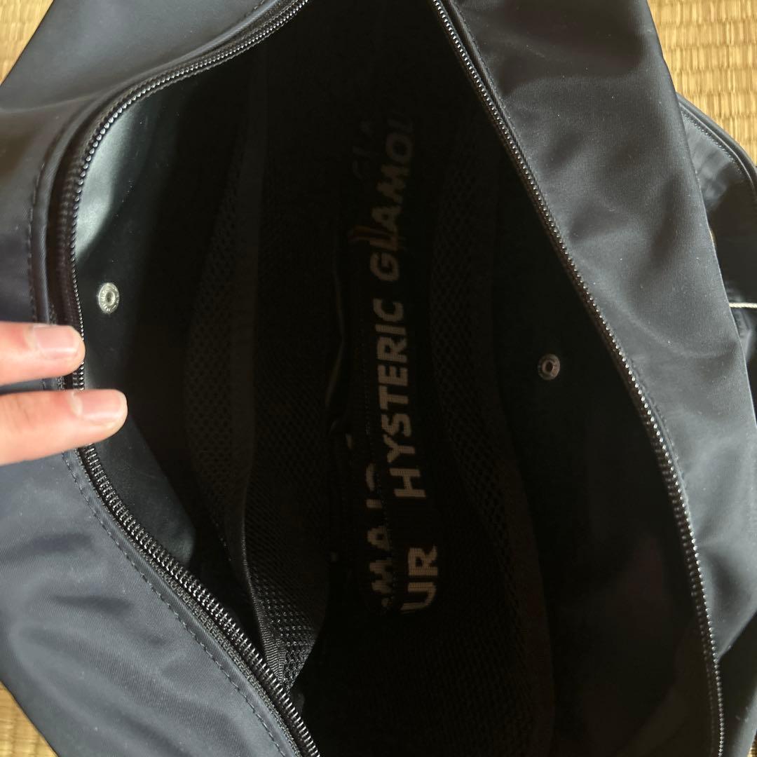 HYSTERIC GLAMOUR ネイビーショルダーバッグ