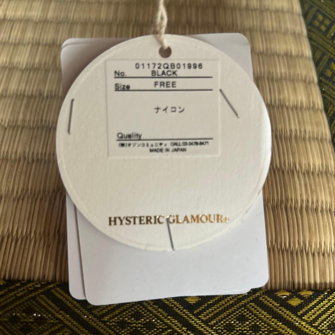 HYSTERIC GLAMOUR ネイビーショルダーバッグ