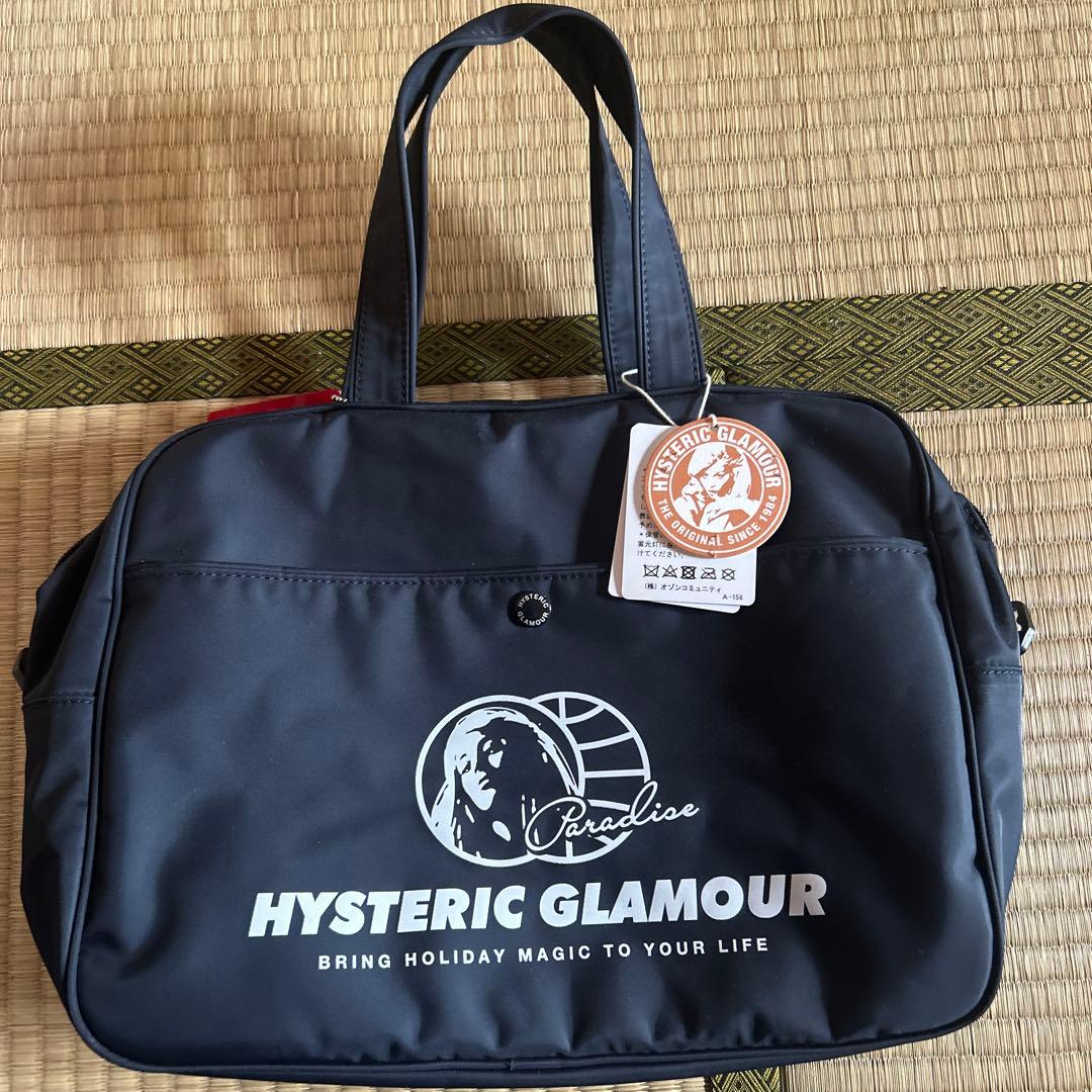 HYSTERIC GLAMOUR ネイビーショルダーバッグ
