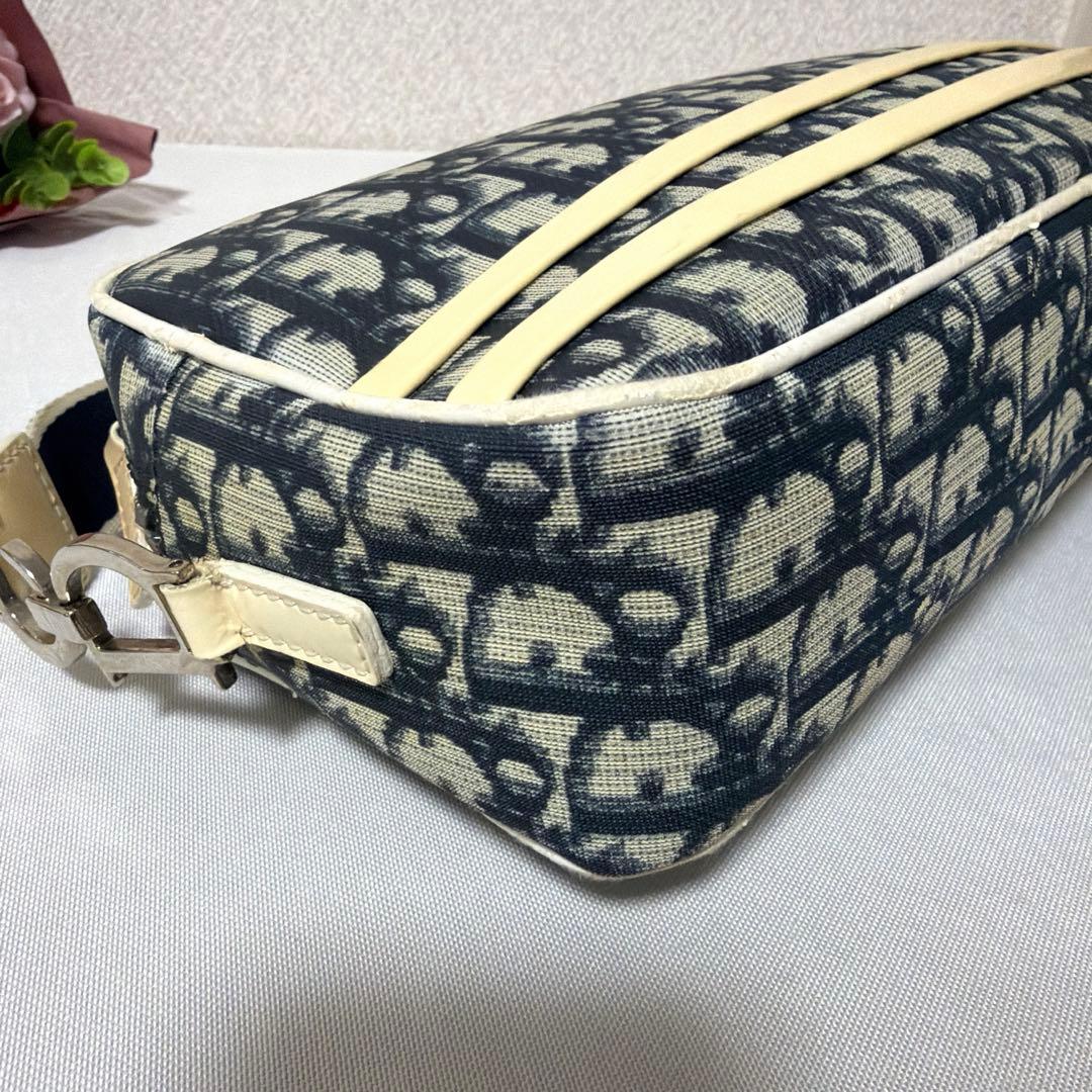 Christian Dior ディオール トロッター柄 ナンバー2 ショルダー