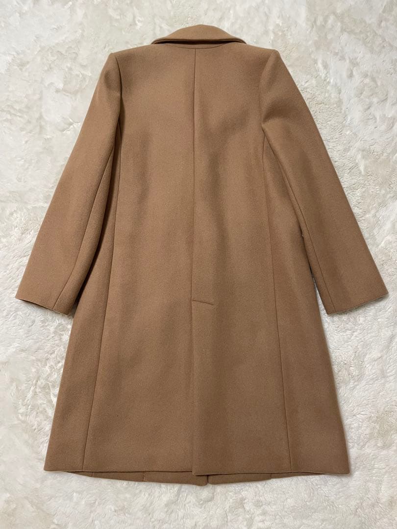 美品✨マッキントッシュフィロソフィー チェスターコート 裏地ストライプ 近年