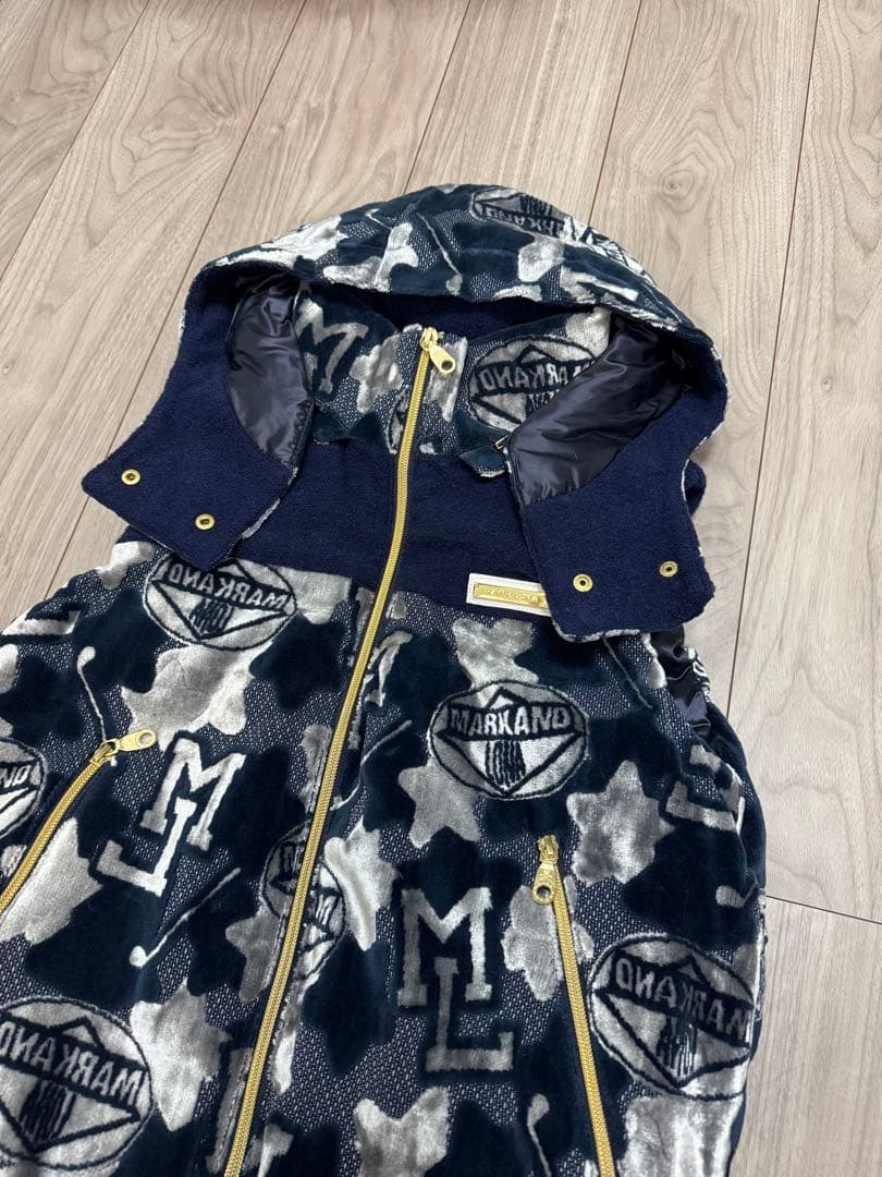 未使用　マークアンドロナ　ダウン　ベスト　S