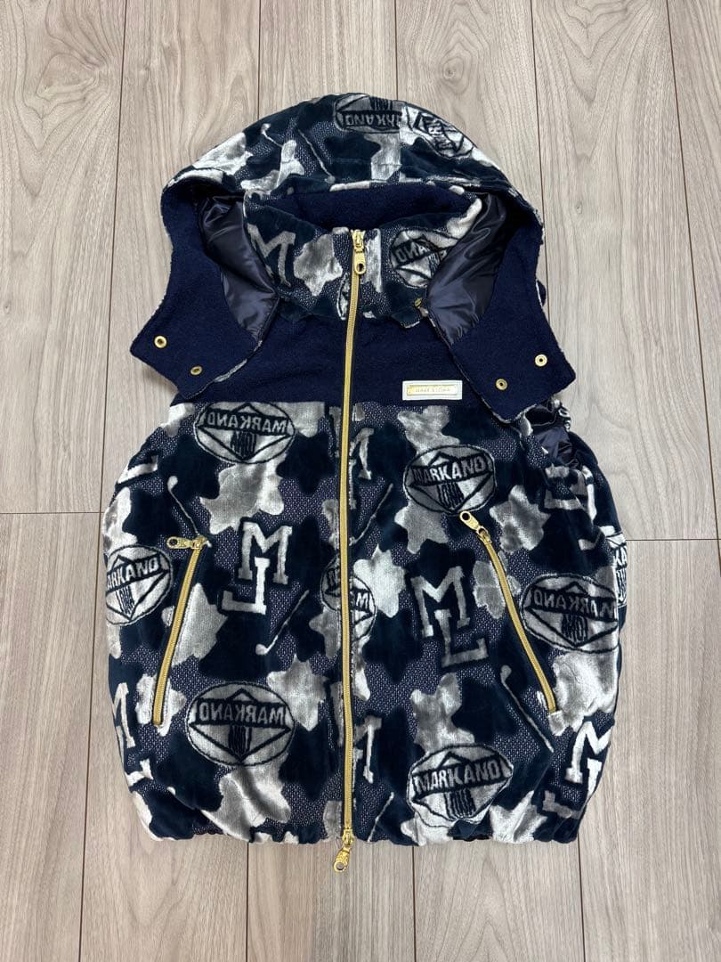 未使用　マークアンドロナ　ダウン　ベスト　S