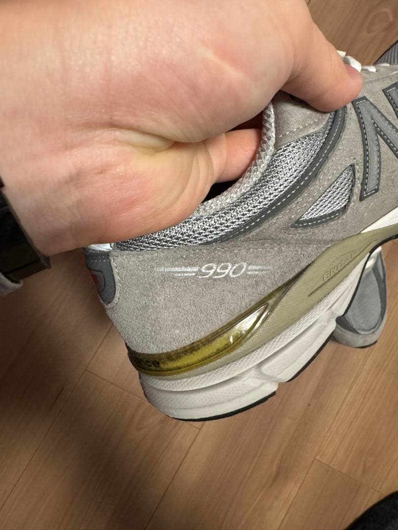 USA製　New Balance M990GL4 28.5cm グレー