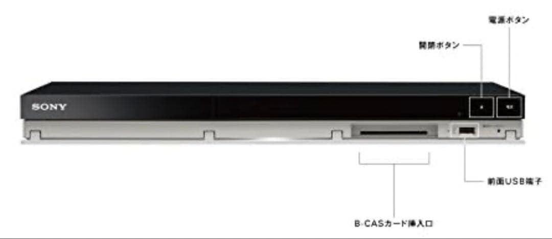 SONY（ソニー）BDZ-ZW1000 Blu-rayレコーダー　1TB