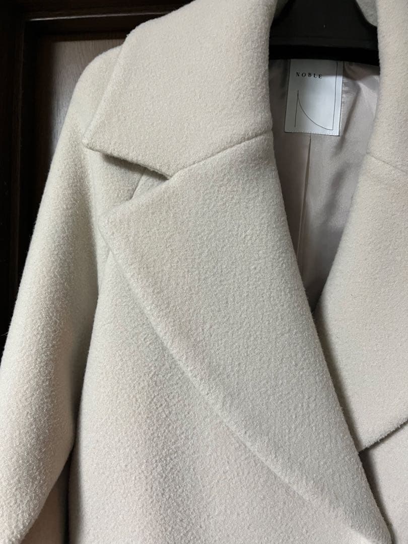 【美品】Noble チェスターコート 38サイズ