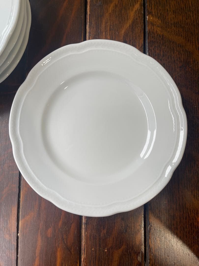 新品　リチャードジノリ アンティコホワイト プレート16.5㎝　5枚