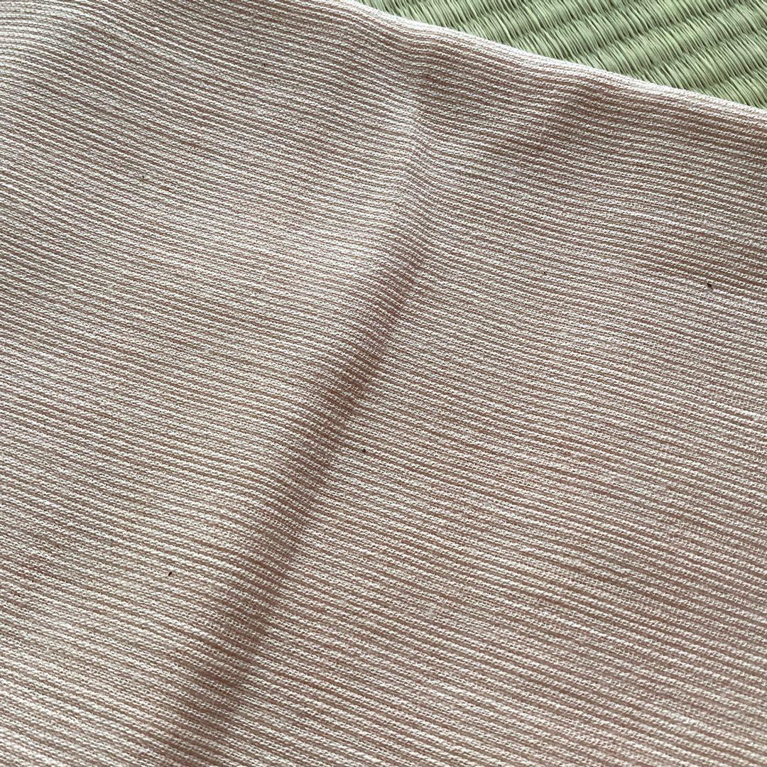 高島縮み 綿麻長襦袢、半襦袢