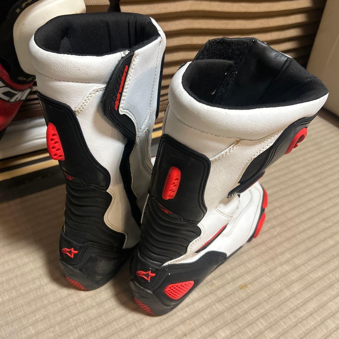 バイク用ツナギ革グローブとブーツセット