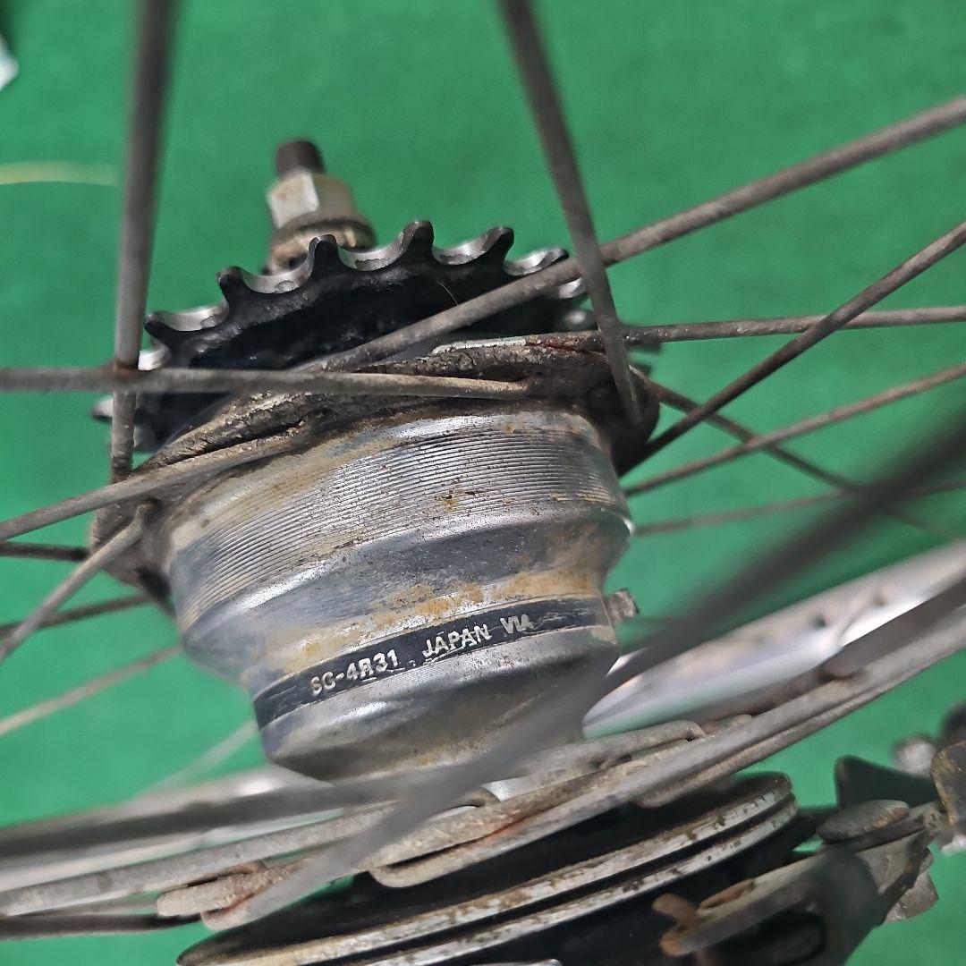 ステンレスリム　後輪　28x1-1/2 内装4段 インター4 sg-4r31