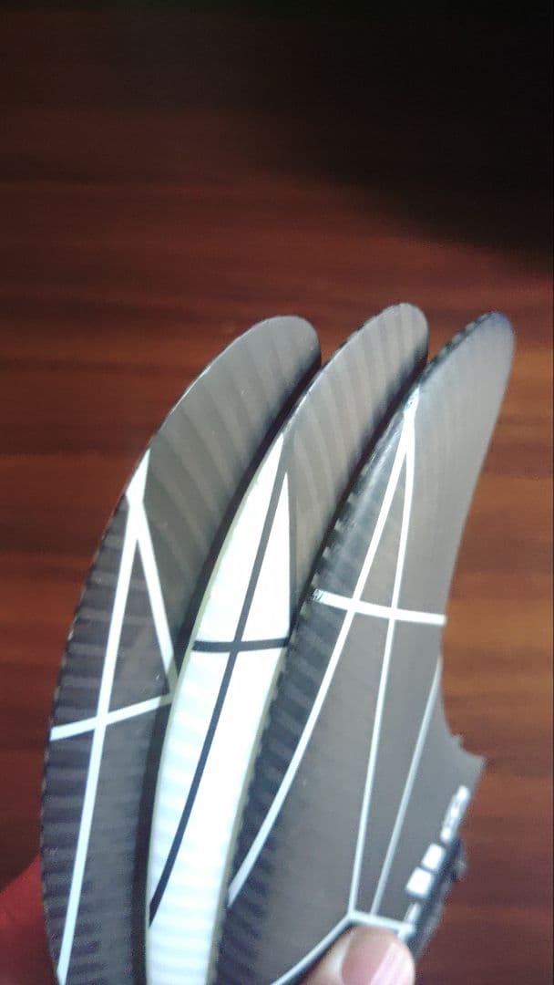 FCS2 フィン KA コロへ・アンディーノ　 ブラック/ホワイト L 美品