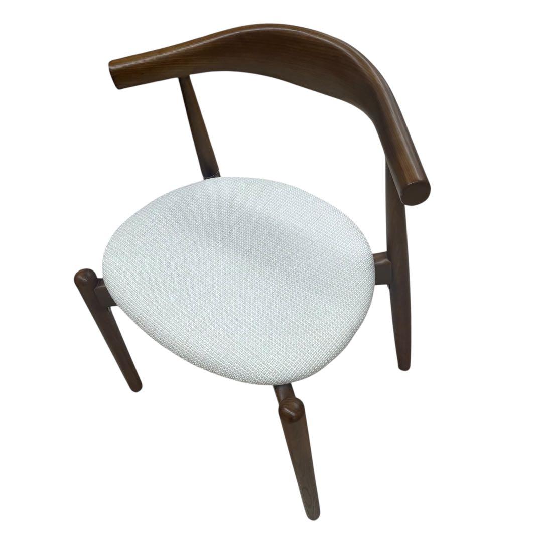 激安　コスパクリエーション　スタッキングチェア　天然木　アッシュ材　２脚セット