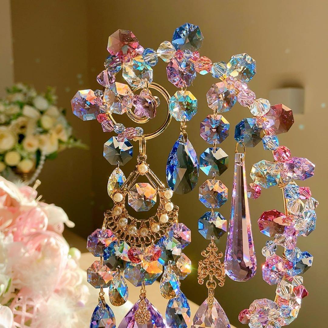 スワロフスキー♡hydrangea。:°ஐ♡* スタンドサンキャッチャー♡