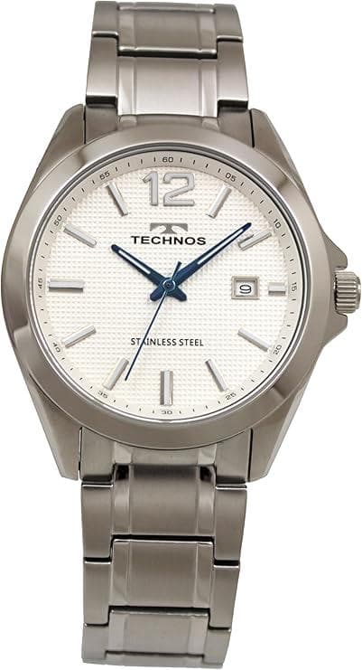 [テクノス] 腕時計 デイト T9C16SS メンズ シルバー