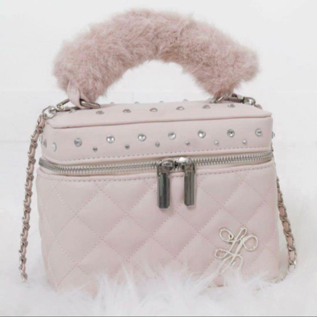Lumignon vanity bag ルミニョン バッグ ピンク 未使用