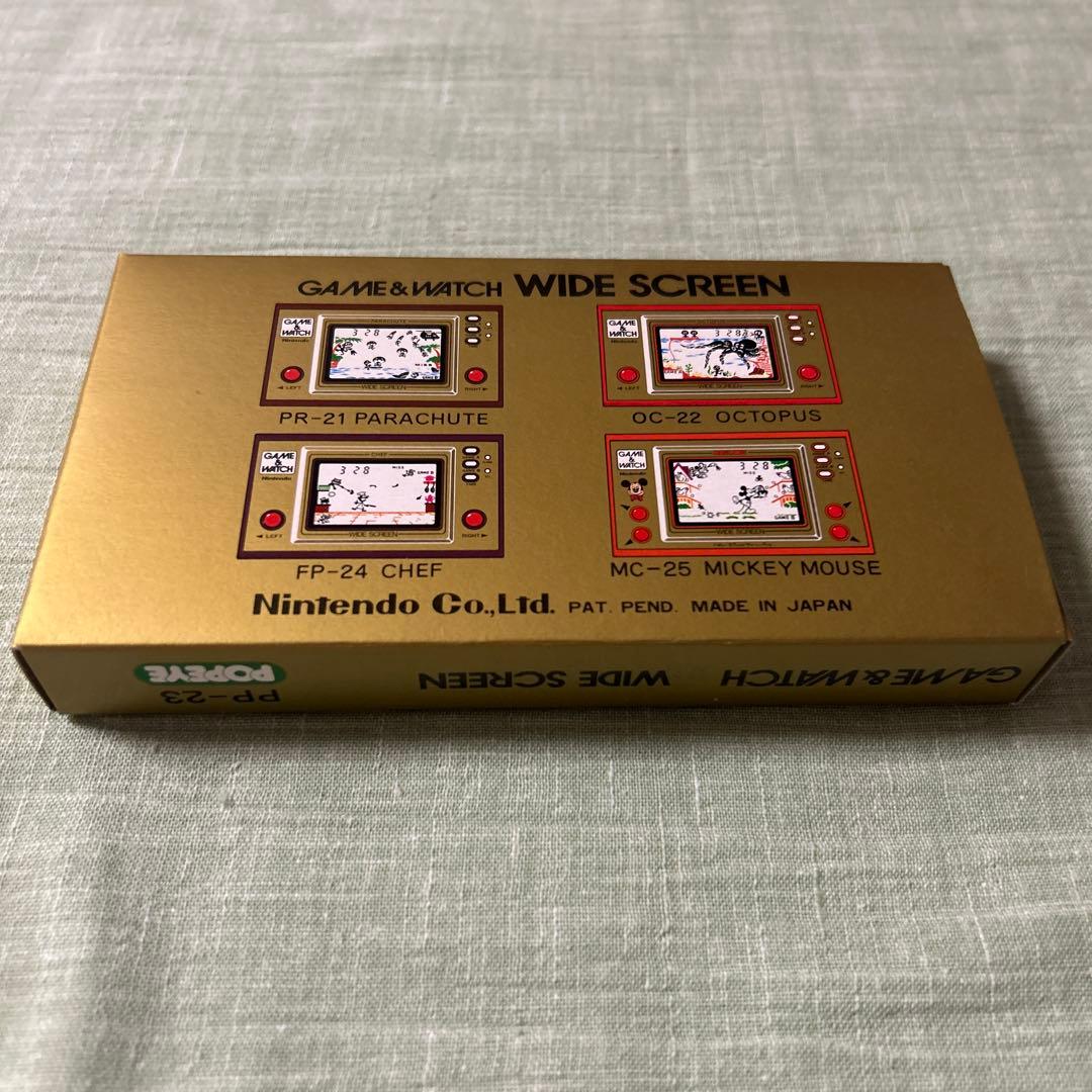 その他 GAME&WATCH POPEYE WIDE SCREEN