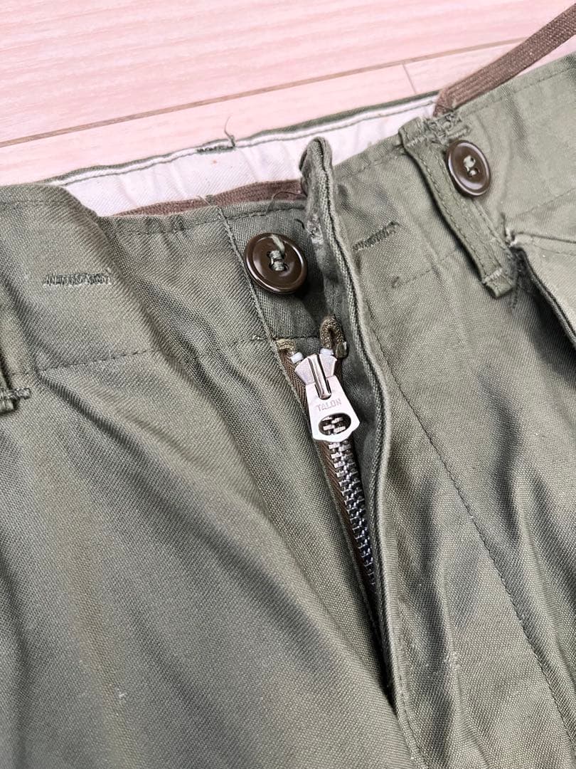 dead stock米軍実物 M-51 TROUSERS アルミジップ　S-R