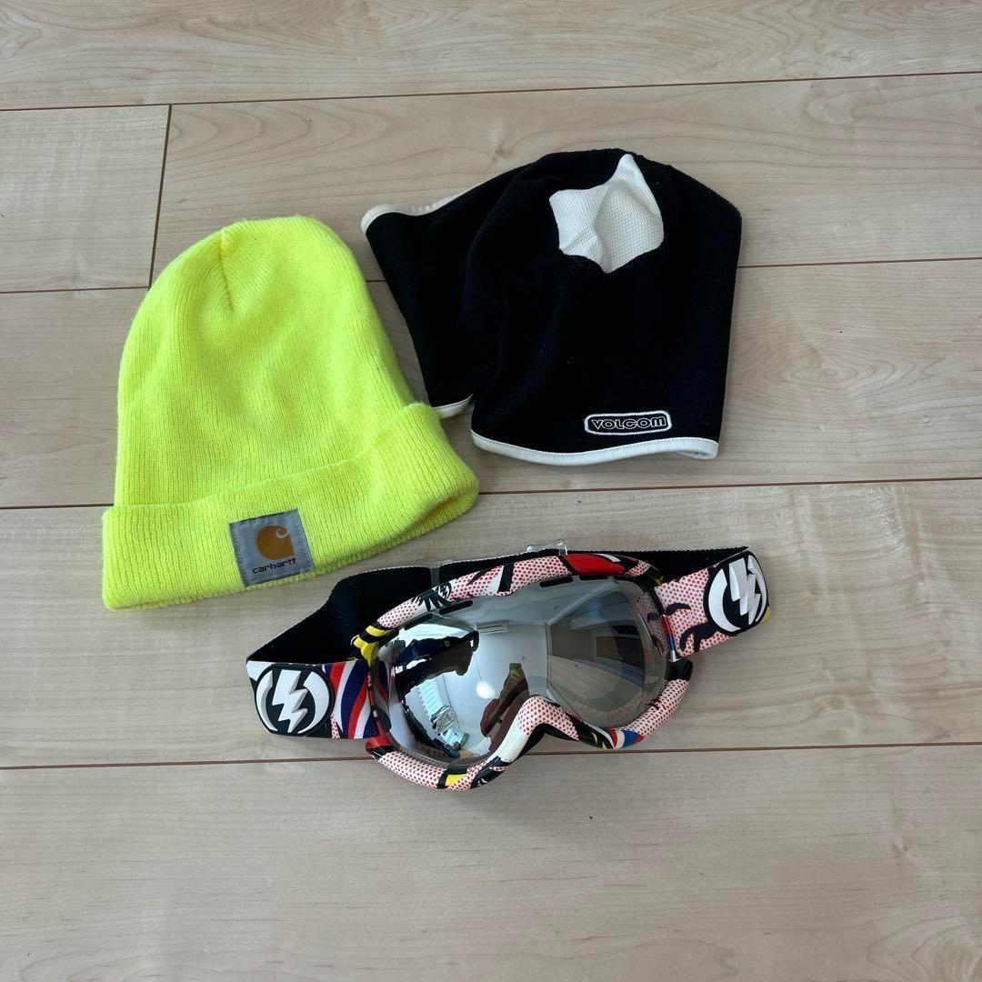 スノボウェアセット キャップ ゴーグル グローブ付き スノボスタートセット