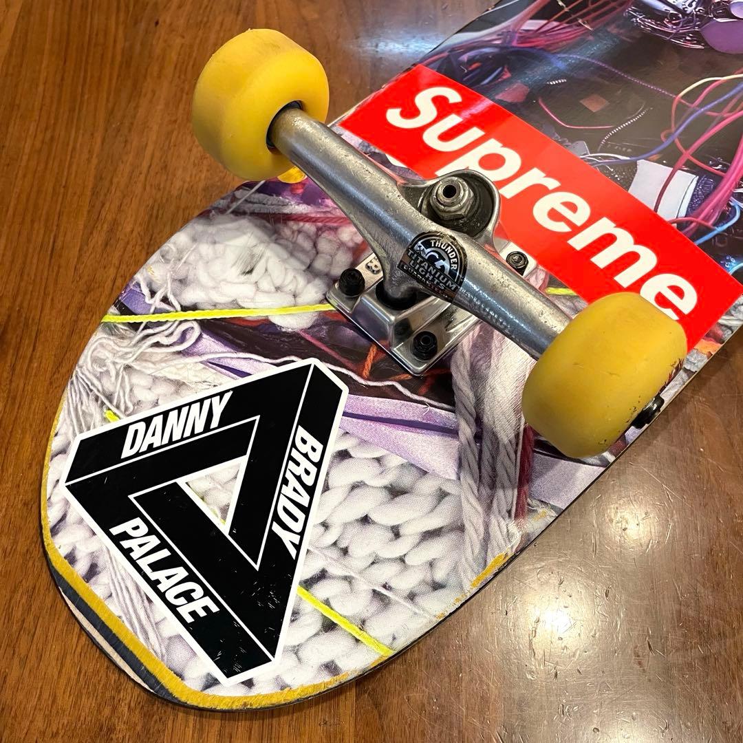 パレス　スケボー　コンプリート　サンダー　チタニウム　スピットファイア　美品