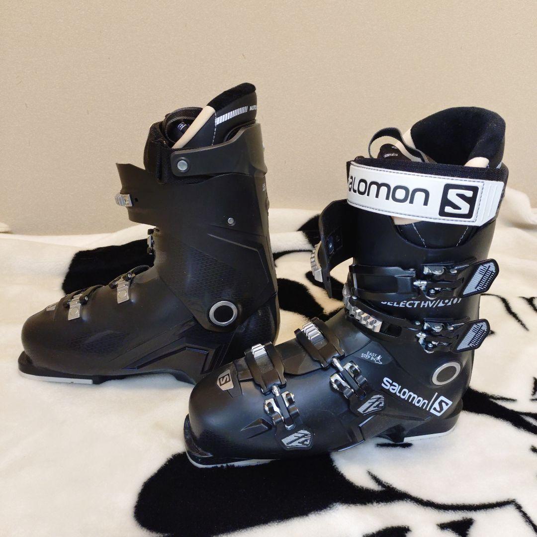 【週末セール】スキーセット　メンズ　サロモン155ブーツ27　シナノストック