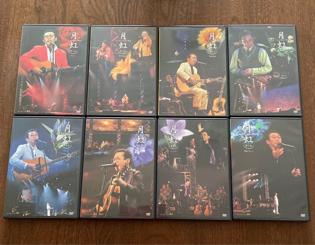 さだまさしデビュー30周年記念コンサートDVD-BOX 「月虹」全8巻(16枚)