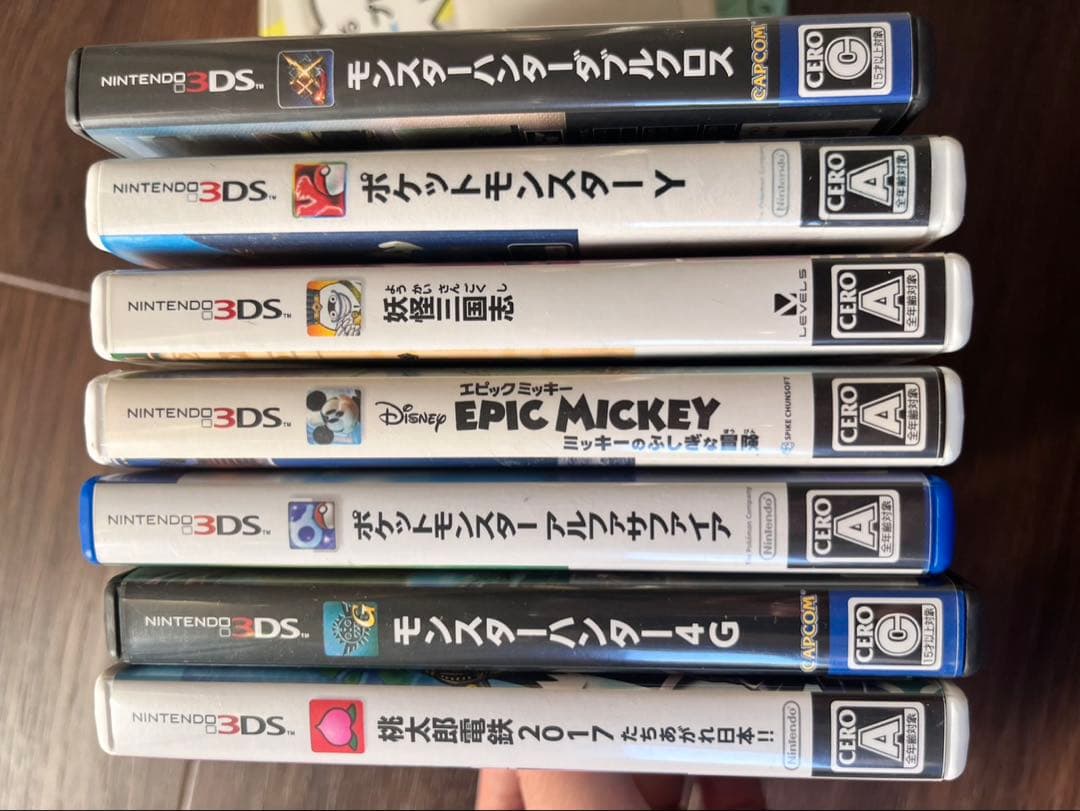 Nintendo3DSソフト各種