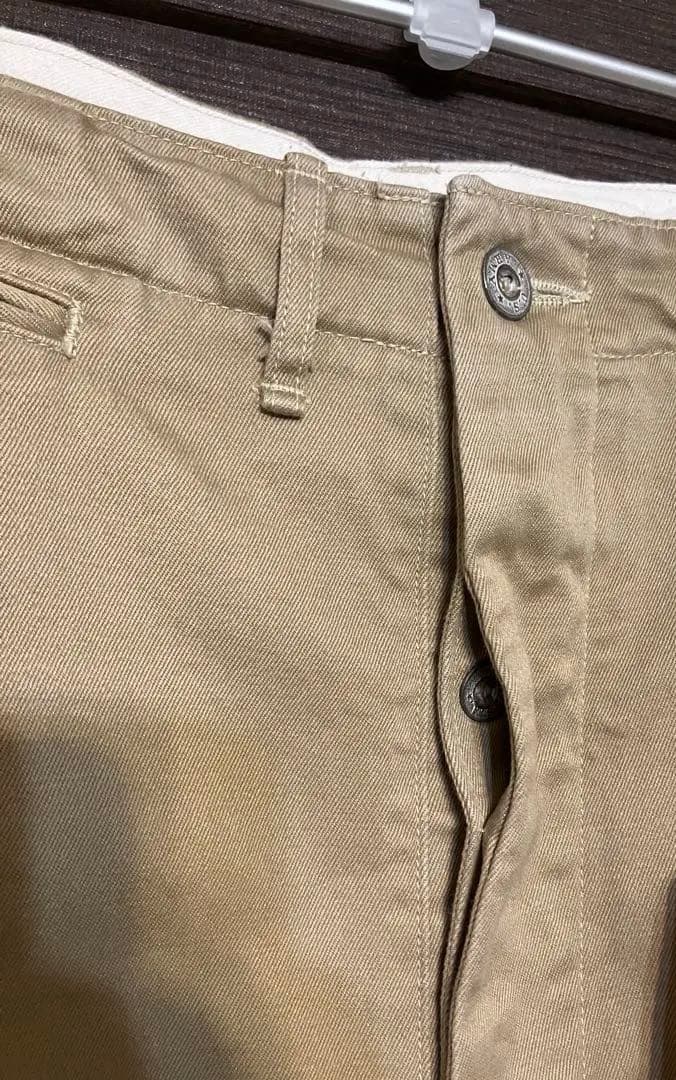 リアルマッコイズ 41カーキ チノパン MP23102 W36