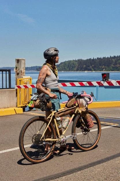 SWIFT INDUSTRIES ホールドファスト ハーフフレームバッグ S 黒