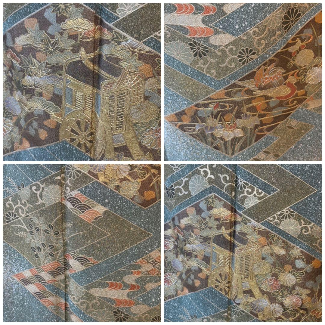 正絹たたき染め上品な訪問着