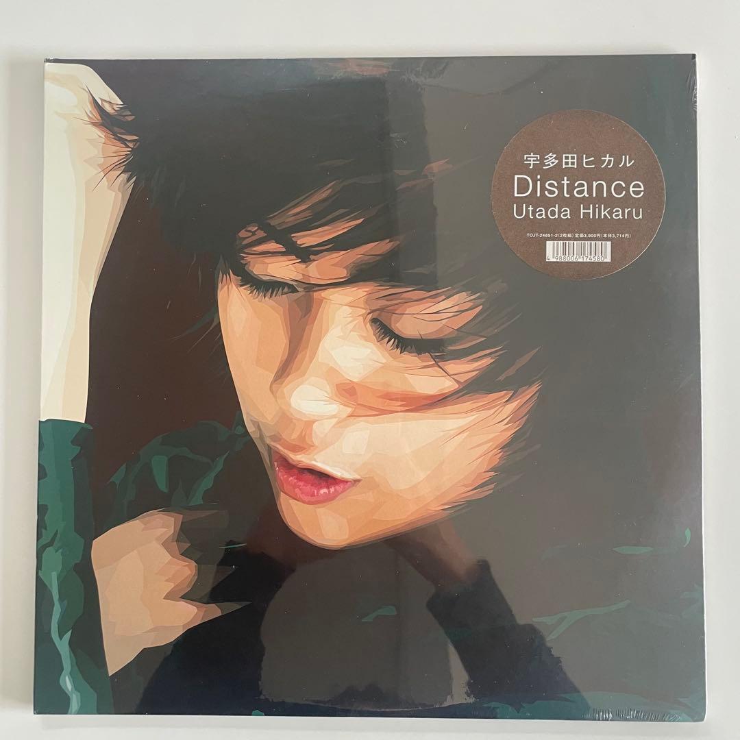 【未開封】宇多田ヒカル - Distance レコード 2001年盤