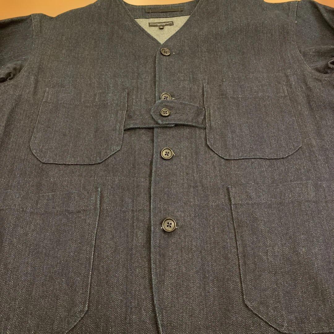 売り切り！！エンジニアードガーメンツ　デニム　カーディガン　ジャケット　タグ付き