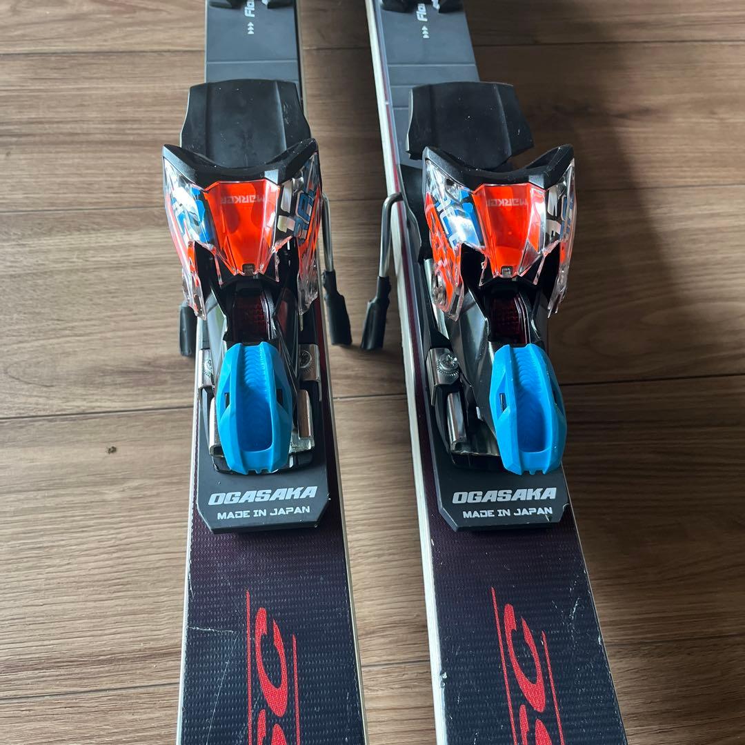 OGASAKA TC スキー板 FL585 ビンディング付き