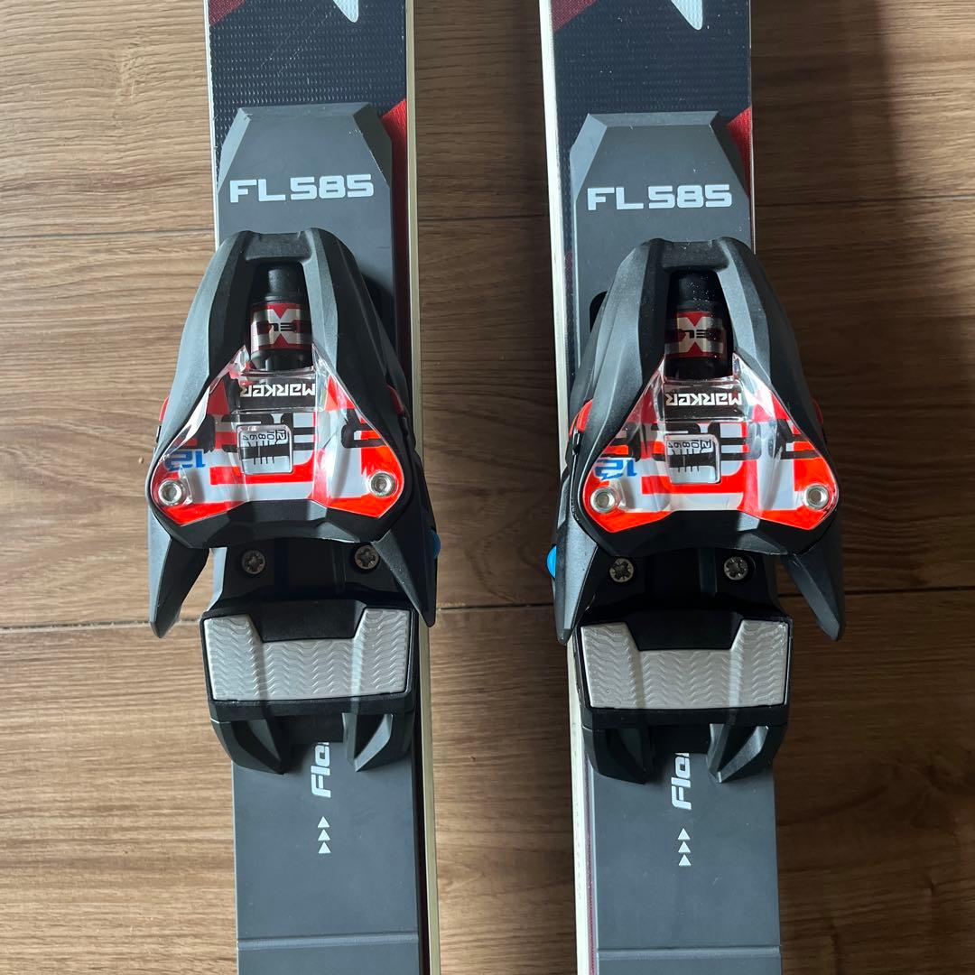 OGASAKA TC スキー板 FL585 ビンディング付き