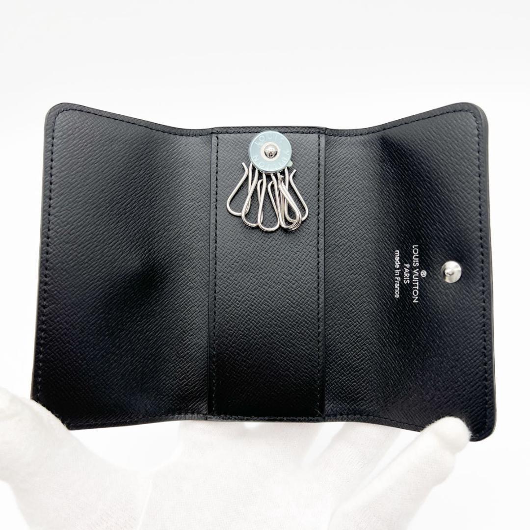 【新品同様】希少 ヴィトン モノグラム マカサー ミュルティクレ6 キーケース