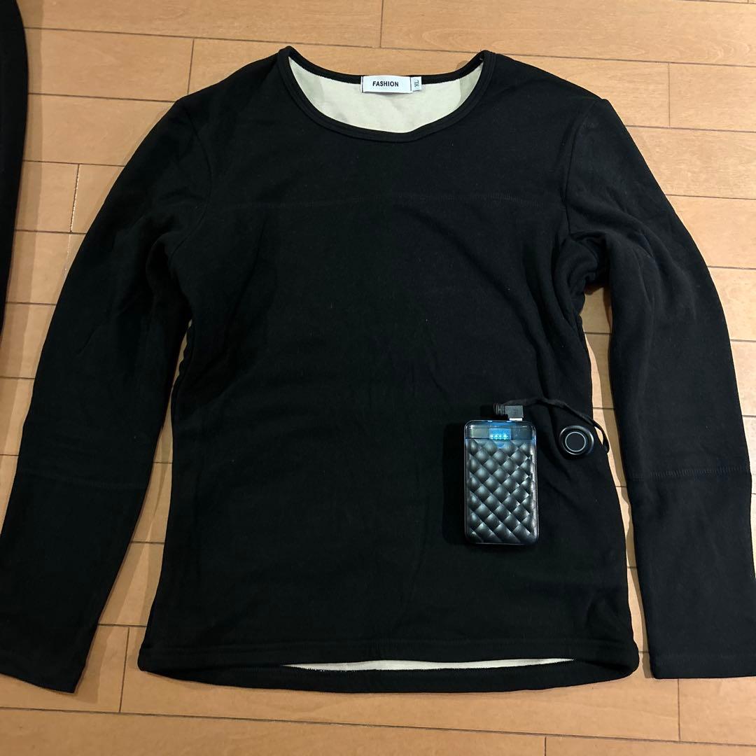 FASHION 電熱長袖シャツ・パンツ セット