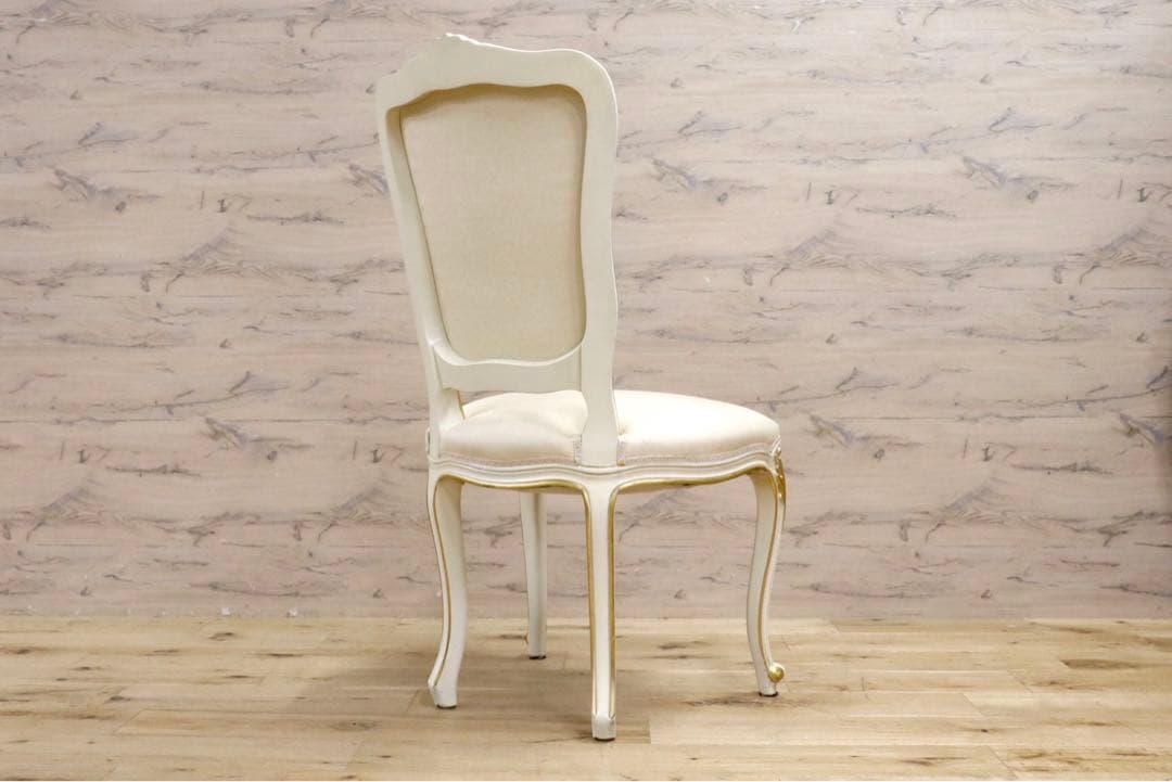 GMIK102H○イタリア製 アンティーク ダイニングチェア アームレスチェア