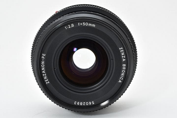 15504 訳あり ZENZANON-PE 50mm Zenza Bronica