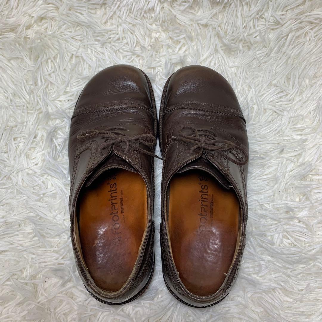 ✨激レア　BIRKENSTOCKフットプリンツ　ドレスシューズ　焦茶　26cm