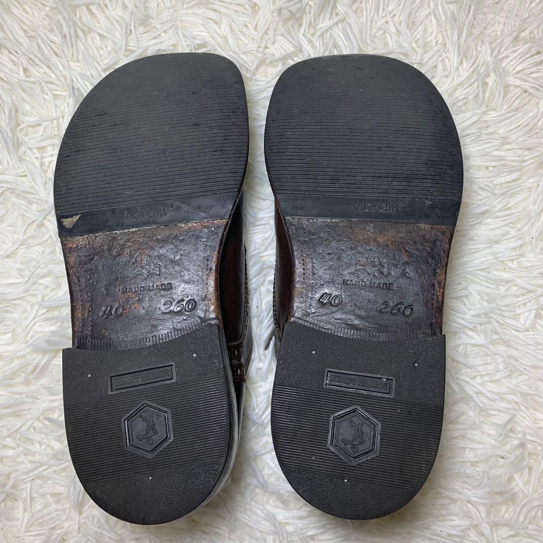✨激レア　BIRKENSTOCKフットプリンツ　ドレスシューズ　焦茶　26cm