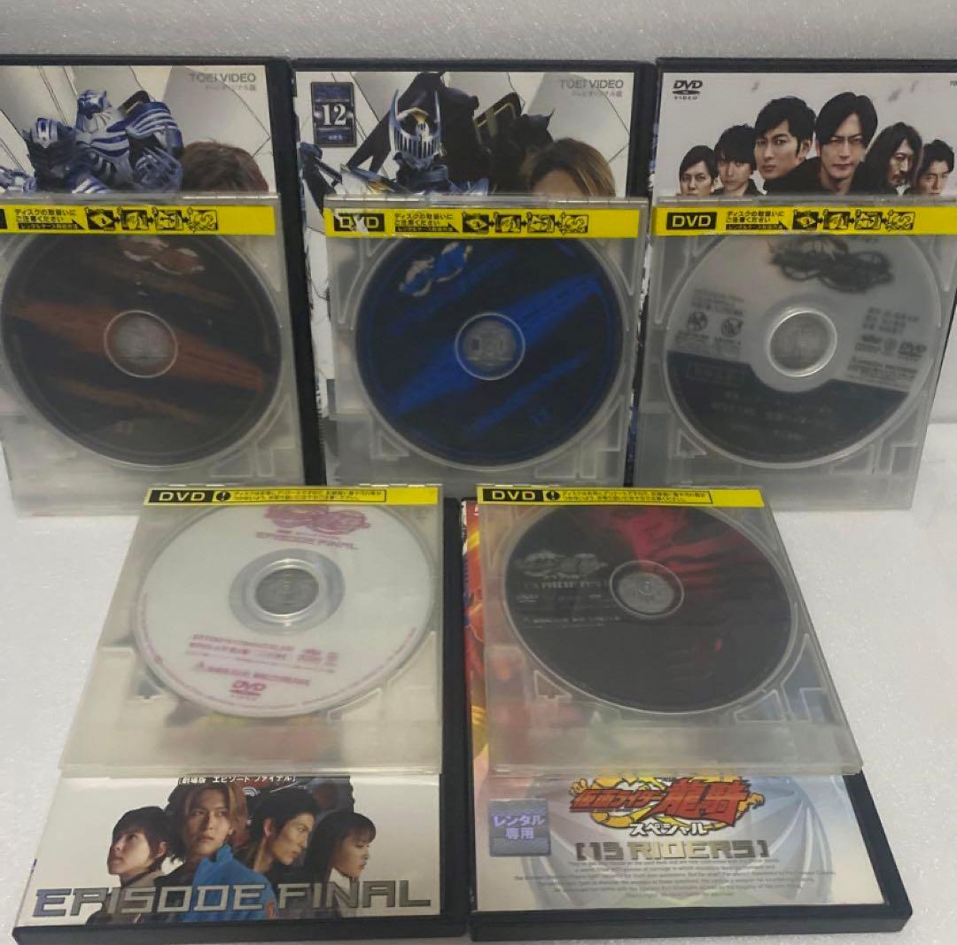 仮面ライダー龍騎　DVD15本セット！