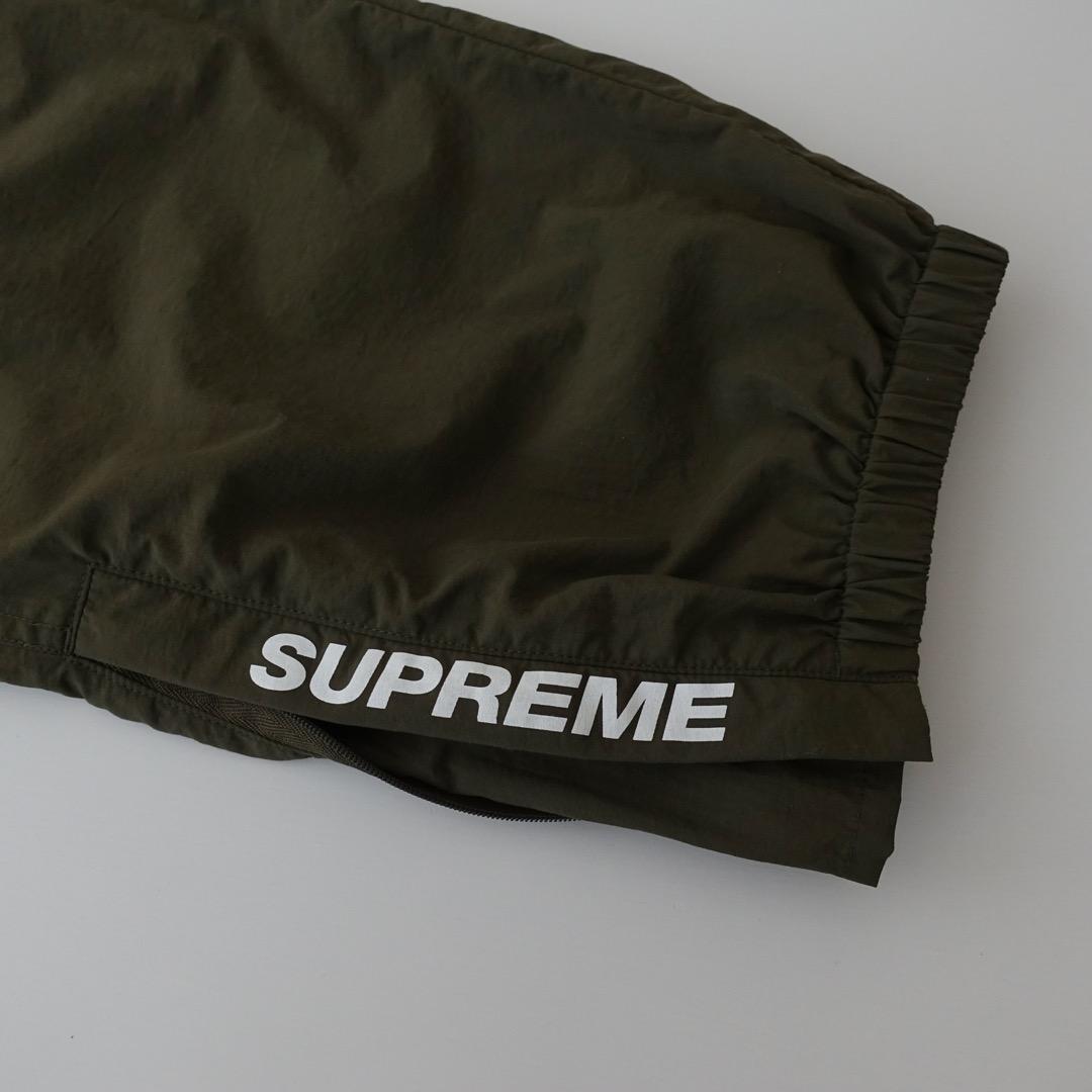 キムタク JONIO着 Supreme Warm Up Pant Olive L