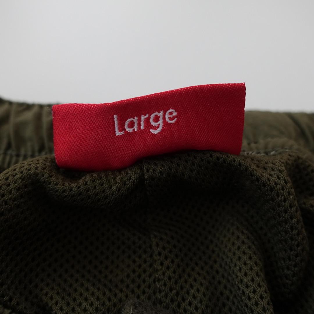 キムタク JONIO着 Supreme Warm Up Pant Olive L