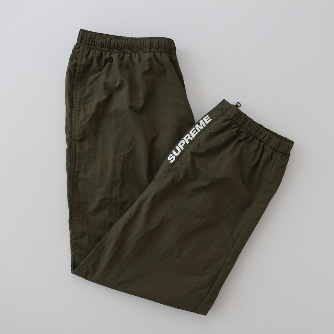 キムタク JONIO着 Supreme Warm Up Pant Olive L
