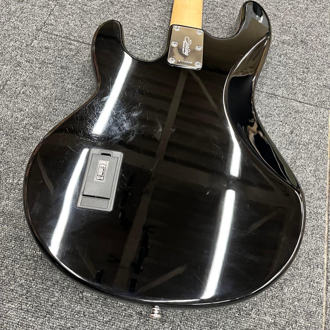【弦交換込11537】Sterling RAY4 スティングレイタイプ ブラック