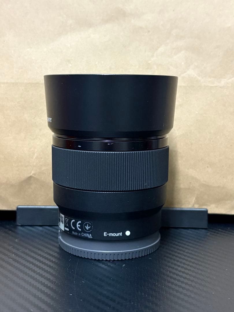 SONY αEマウント　単焦点50mm SEL50F18F NDフィルター付き