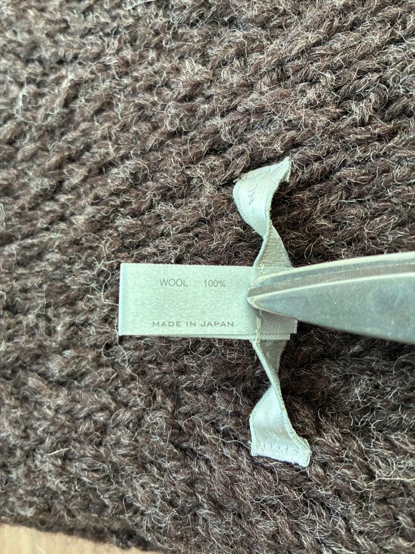 【美品】NUMBER (N)INEナンバーナイン02AWジョージ期マフラー 初期